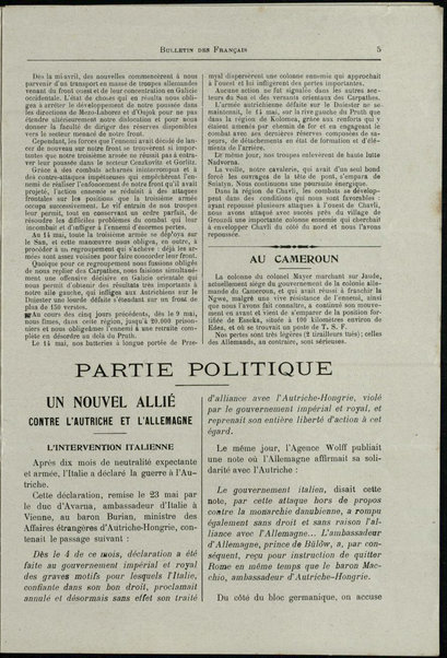 Bulletin des français résidant à l'étranger